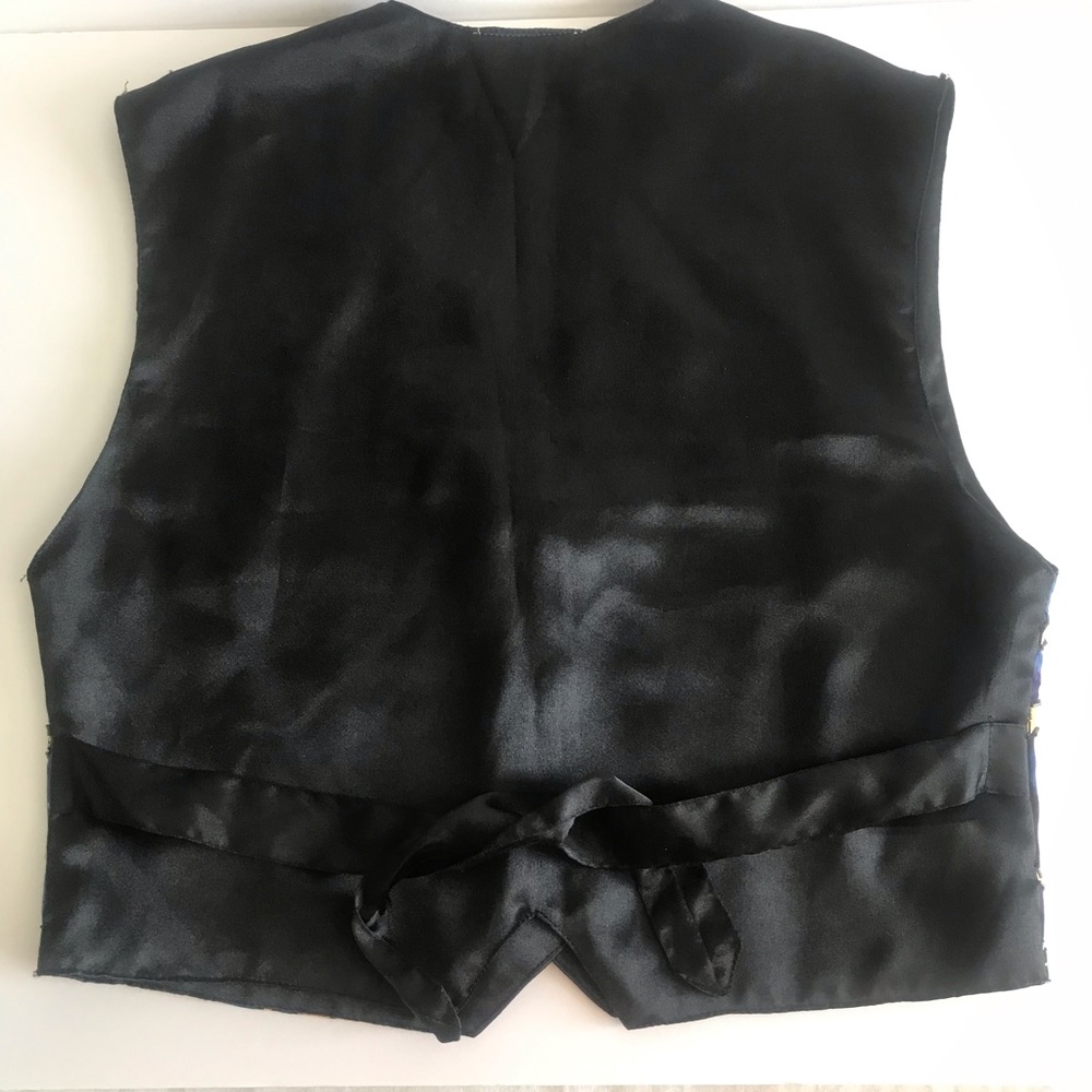 Vintage Embroidered Effeci Creazioni Vest - Picture 2 of 4